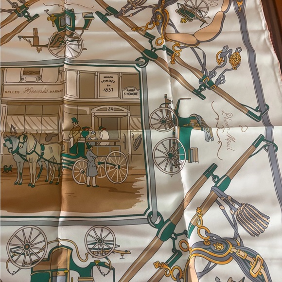 Hermès Silk Scarf - Picture 9 of 11